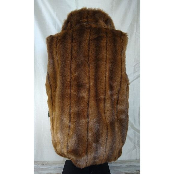 Tudor Court Reversible Faux Fur Vest - Medium - Picture 3 of 6